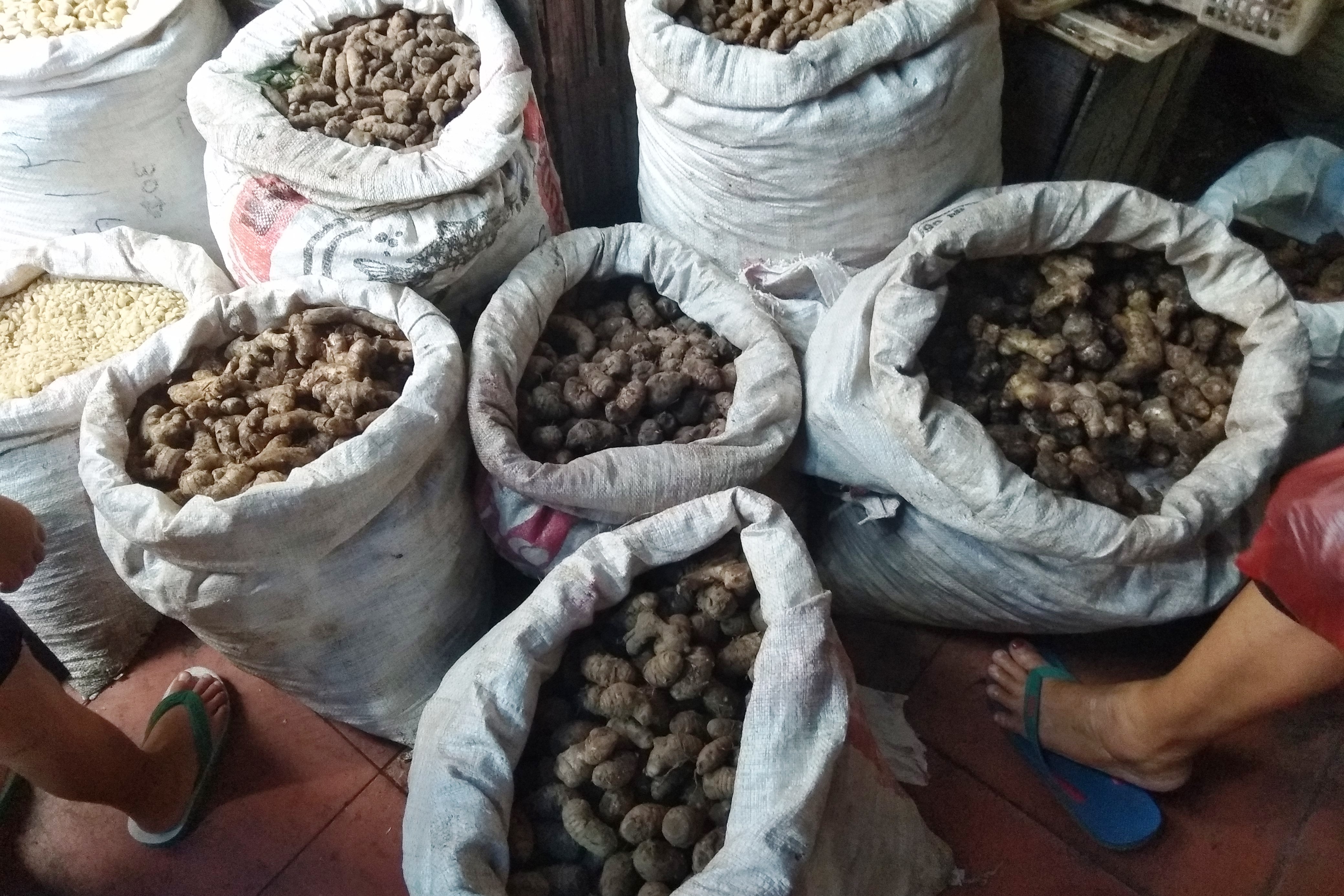 Harga jahe merah tembus Rp70.000 di Pematangsiantar akibat korona.