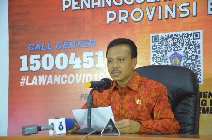  Ketua Satgas Penanggulangan Covid-19, Provinsi Bali Dewa Made Indra 