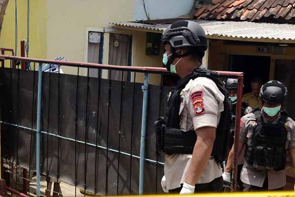 Ilustrasi :  Densus 88 Antiteror Polri. 