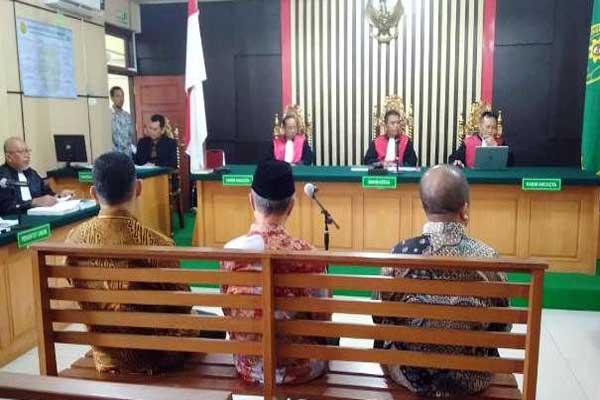 Sidang tuntutan tiga mantan anggota DPRD Jambi