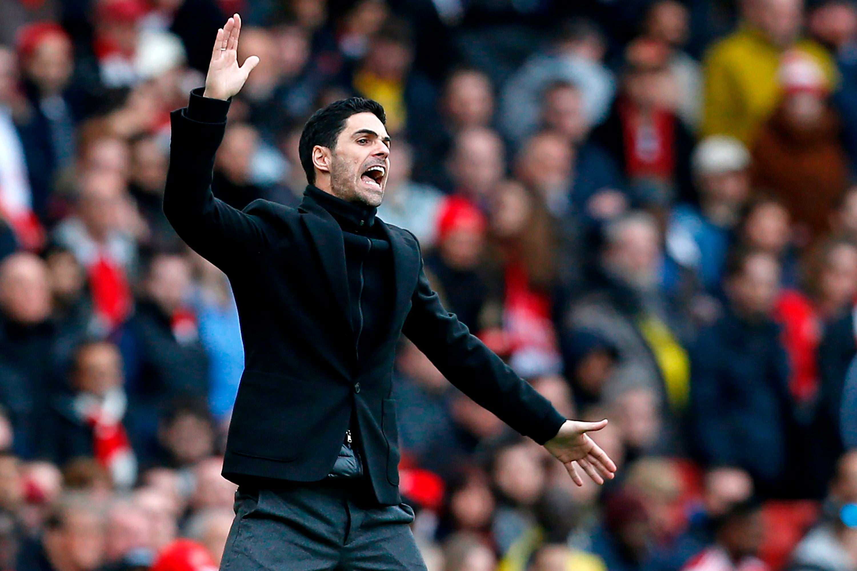 Pelatih Arsenal Mikel Arteta
