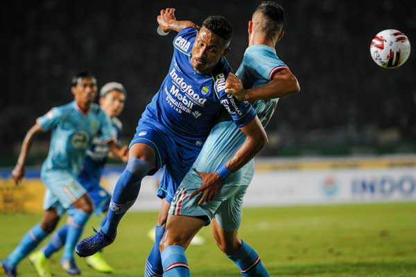 Persib Bandung saat berlaga.