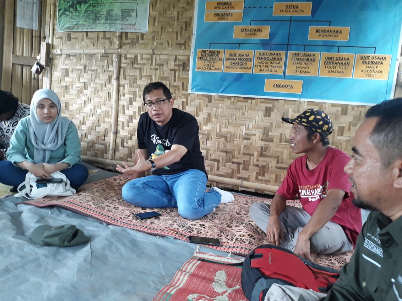 Tokoh pemangku adat Senaru, Kecamatan Bayan, Lombok Utara, Sukrati