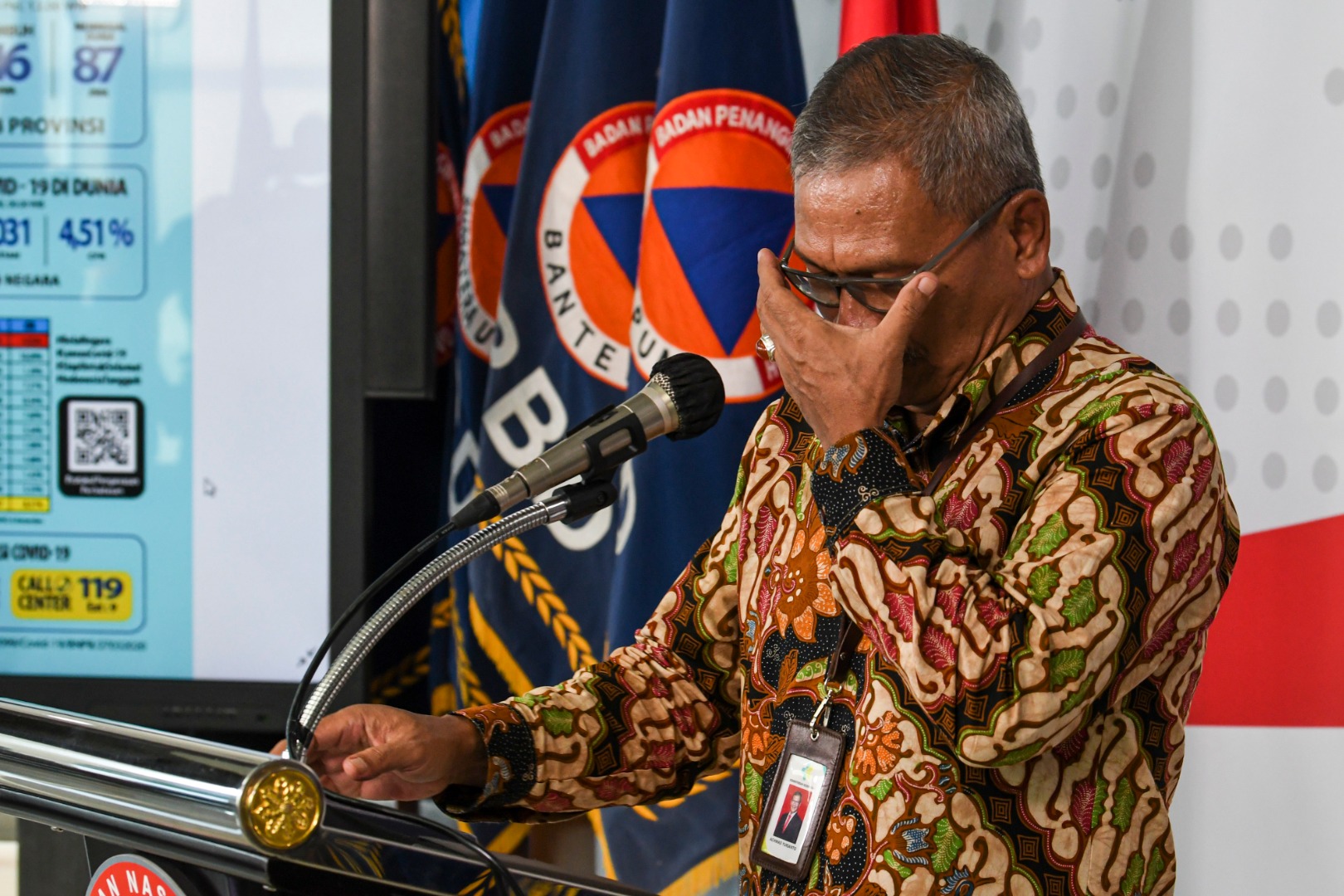 Juru Bicara Pemerintah untuk Penanganan COVID-19 Achmad Yurianto