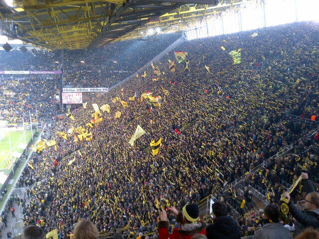 Pendukung Borussia Dortmund