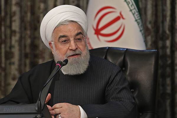 Presiden Iran  Hassan Rouhani