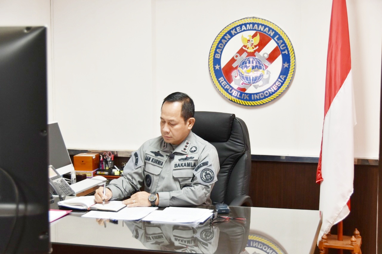 Bakamla Implementasikan Instruksi Presiden Ciptakan Keamanan Laut