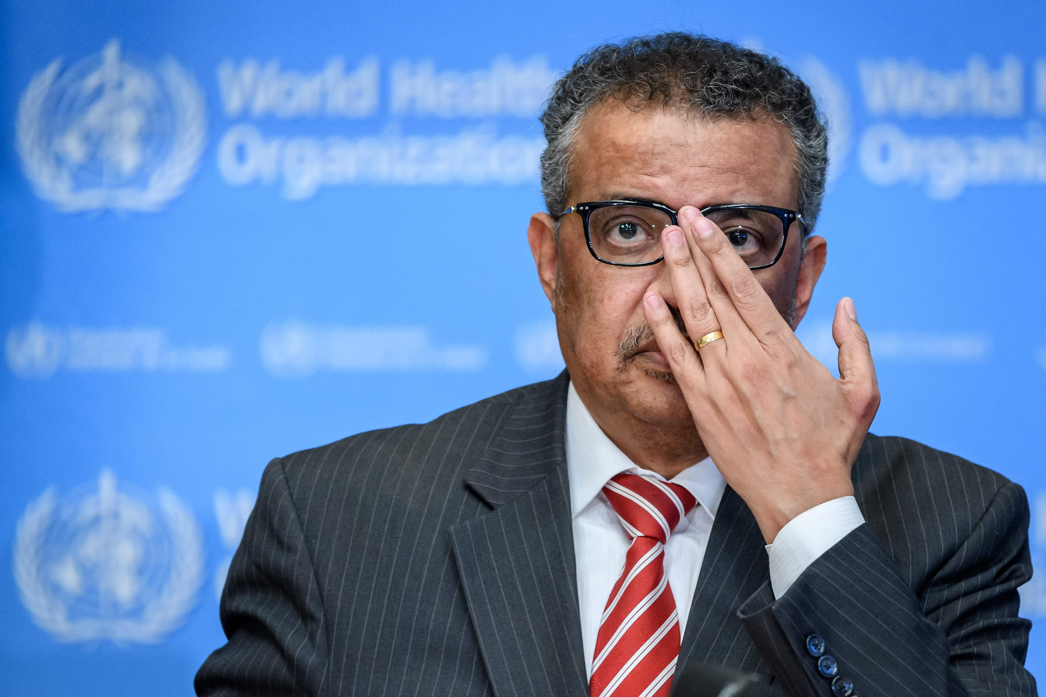 Direktur Jenderal WHO Tedros Adhanom Ghebreyesus
