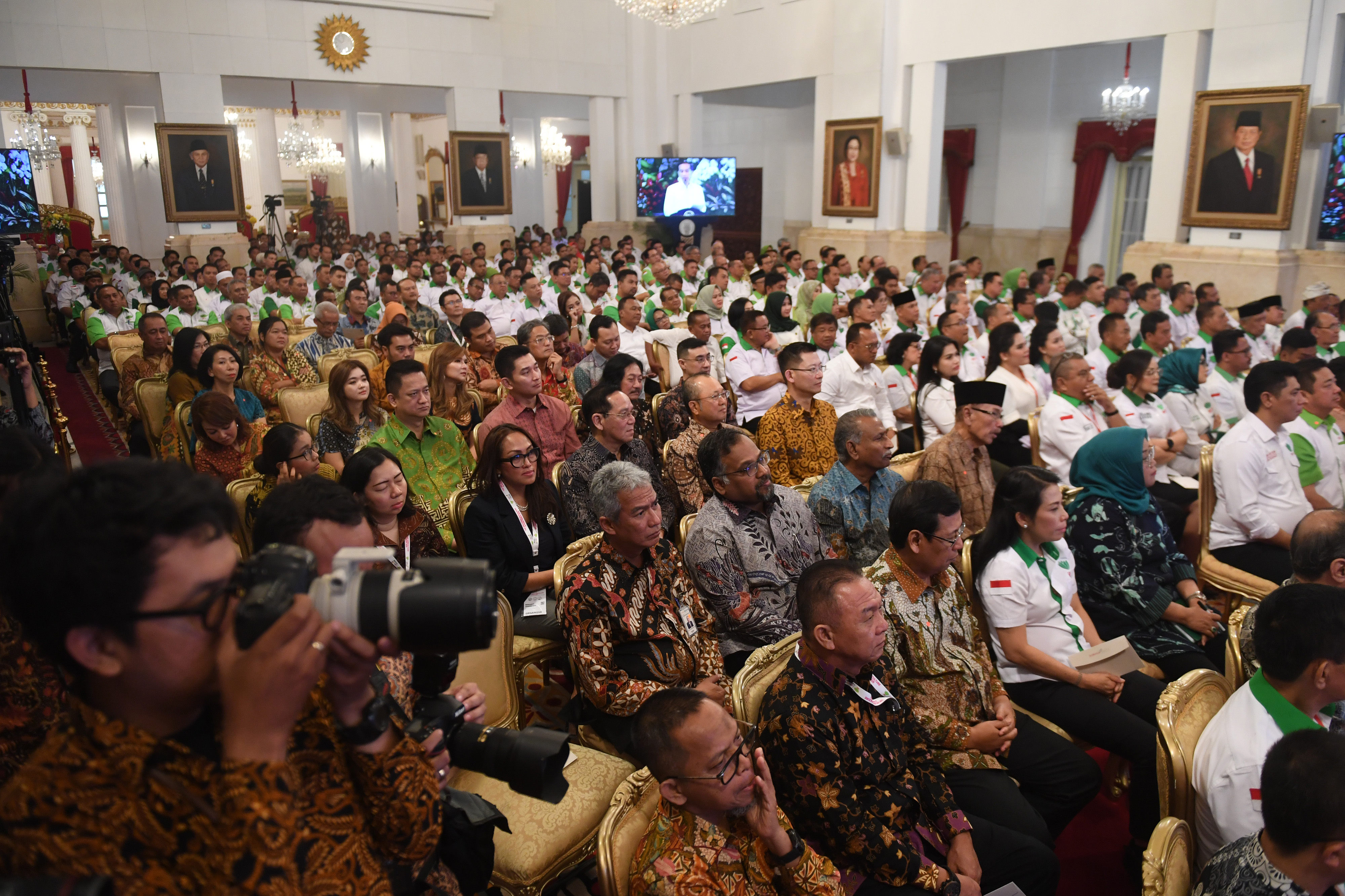 Asian Agriculture and Food Forum (ASAFF) tahun 2020 di Istana Negara, Jakarta, Kamis (12/3/2020).