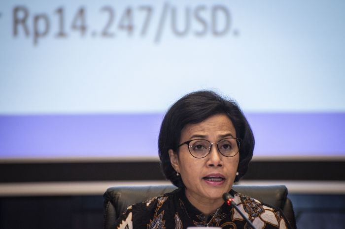 Menteri Keuangan Sri Mulyani.