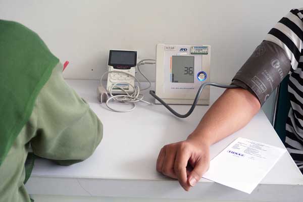 Ilustrasi: pemeriksaan kesehatan.