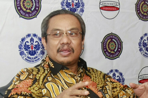 Rektor Universitas Muhammadiyah Prof. DR.Hamka (Uhamka) 