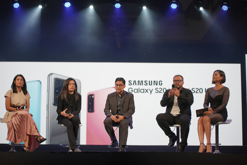 Acara peluncuran ponsel Samsung Galaxy S20