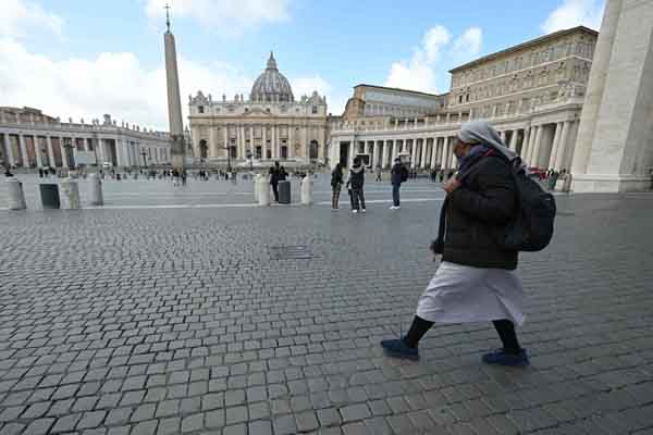Suasana Vatikan.