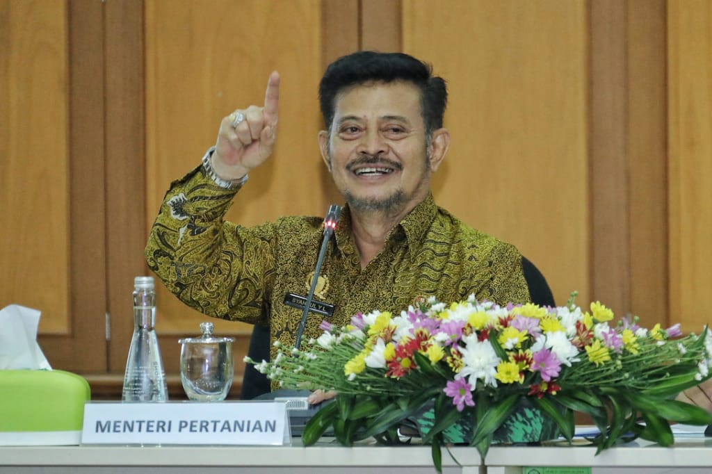 Mentan Syahrul Yasin Limpo.