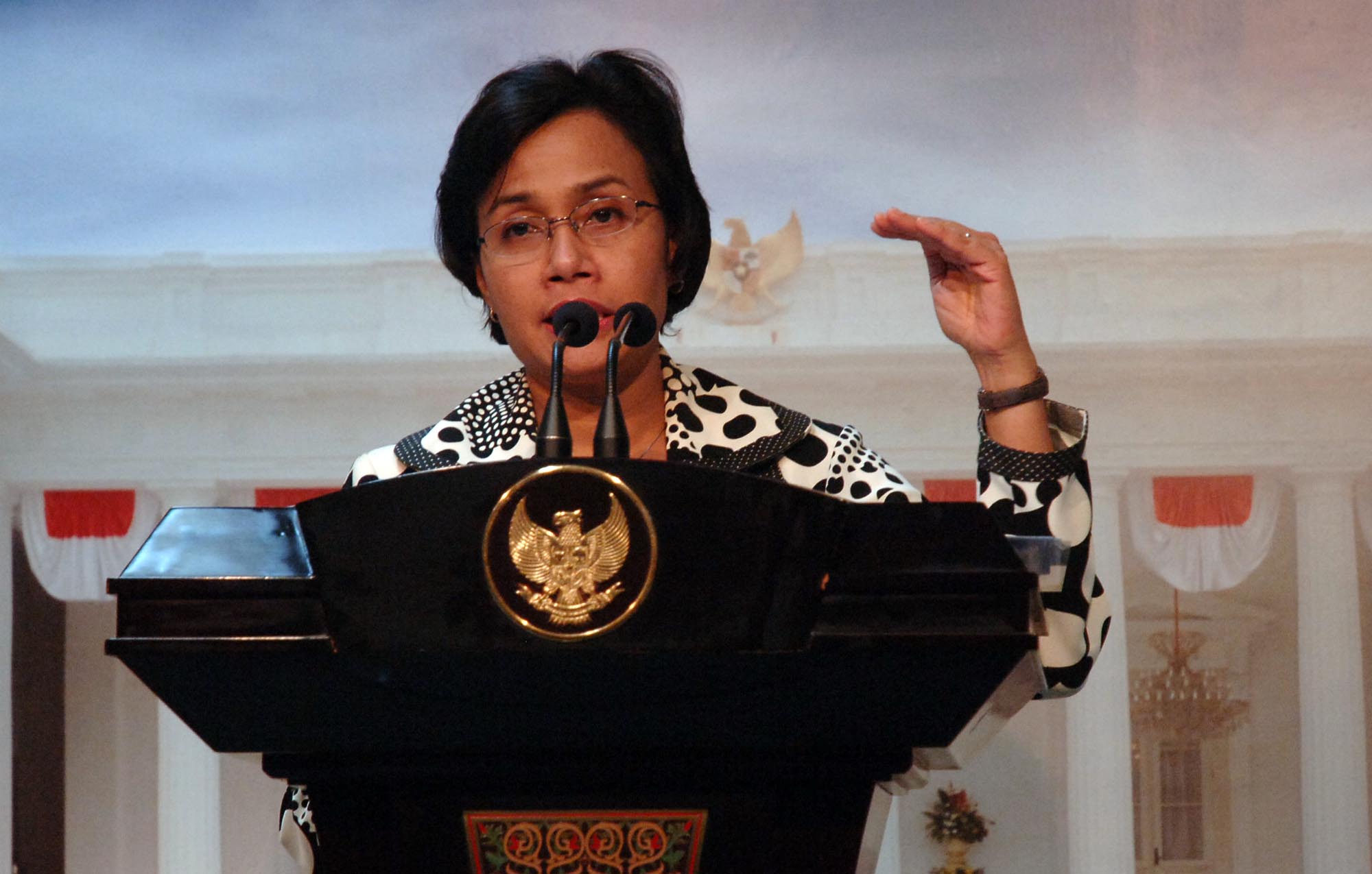 Menteri Keuangan Sri ­Mul­­­yani