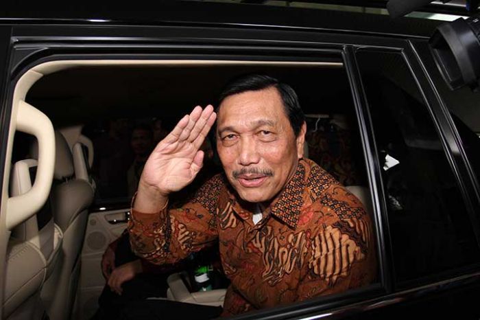 Menteri Koordinator Bidang Kemaritiman dan Investasi Luhut Binsar Pandjaitan.
