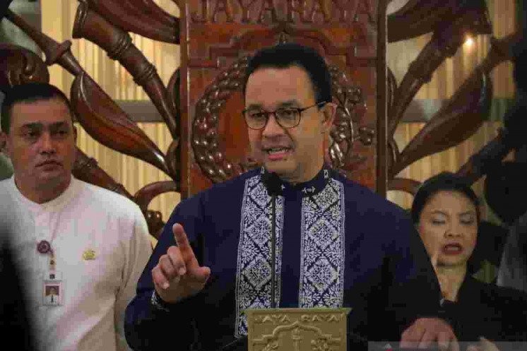 Gubernur DKI Jakarta Anies Baswedan