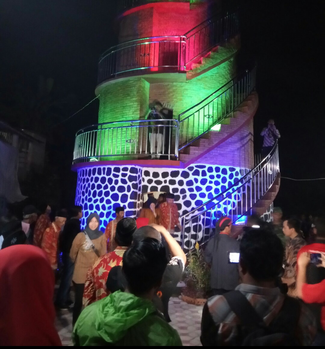 Menara Baskoro yang merupakan petilasan Pakubuwono X di Desa Soropaten, Kecamatan Karanganom, Klaten.