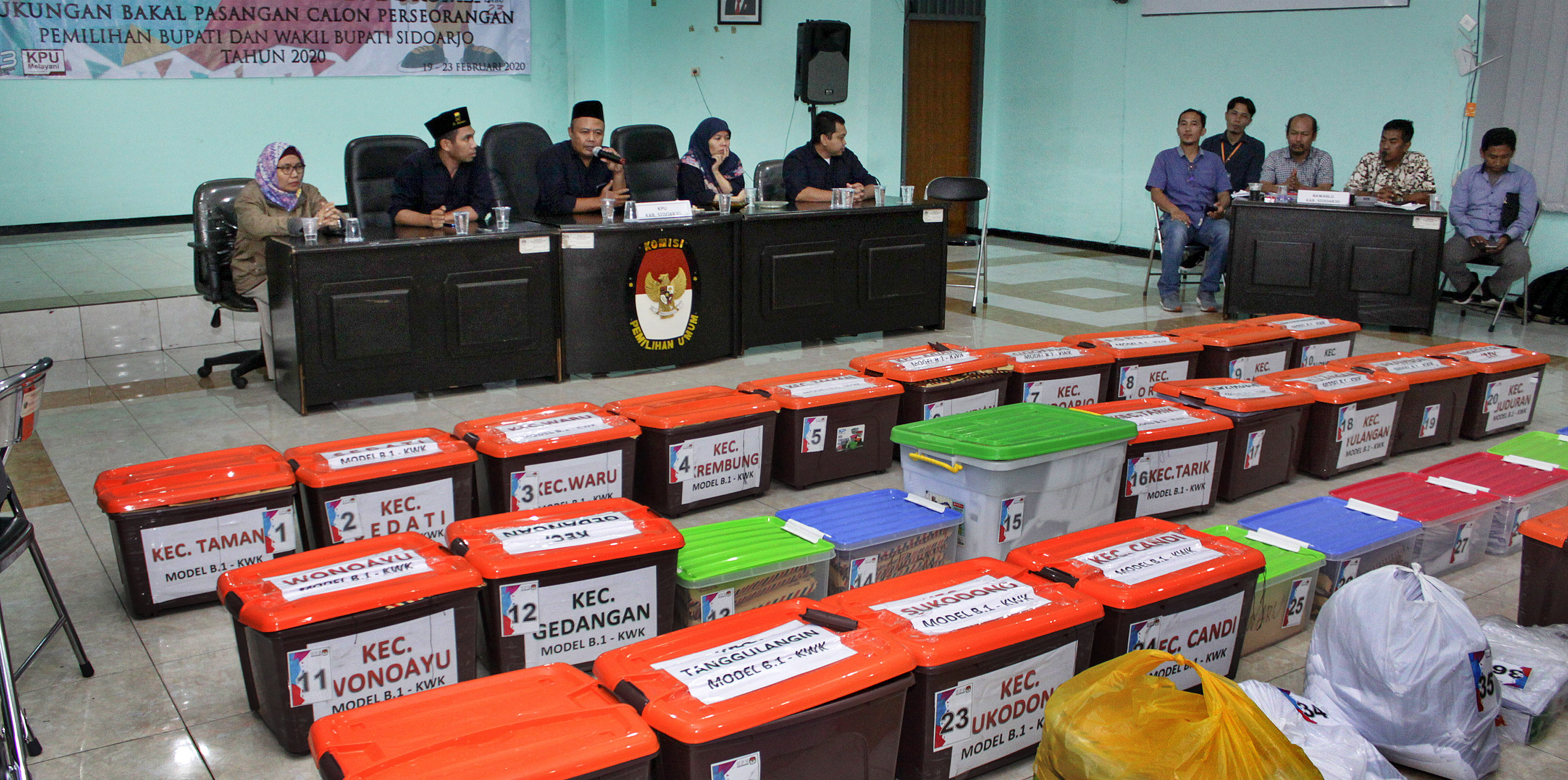 Empat paslon peserta Pilkada 2020 di Jawa Tengah gagal memenuhi persyaratan. 