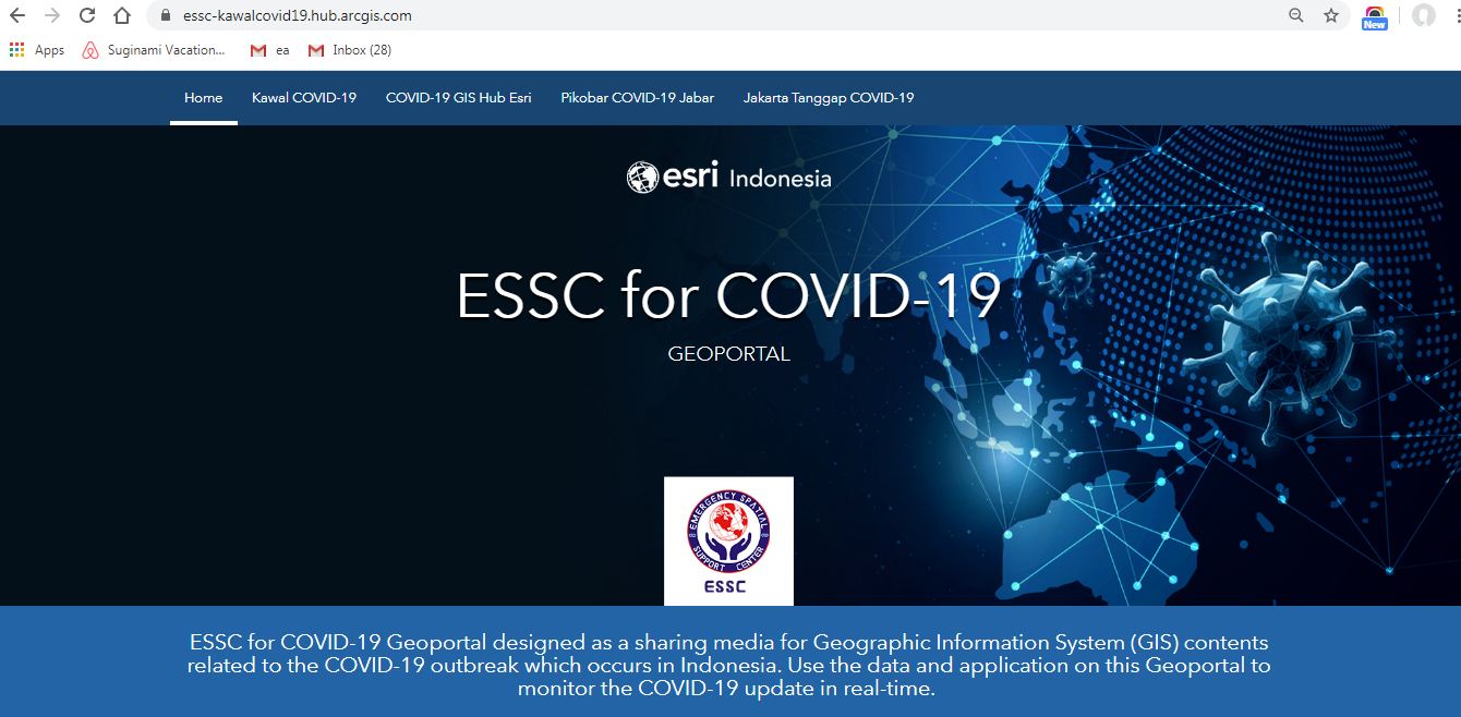 Geoportal Covid-19