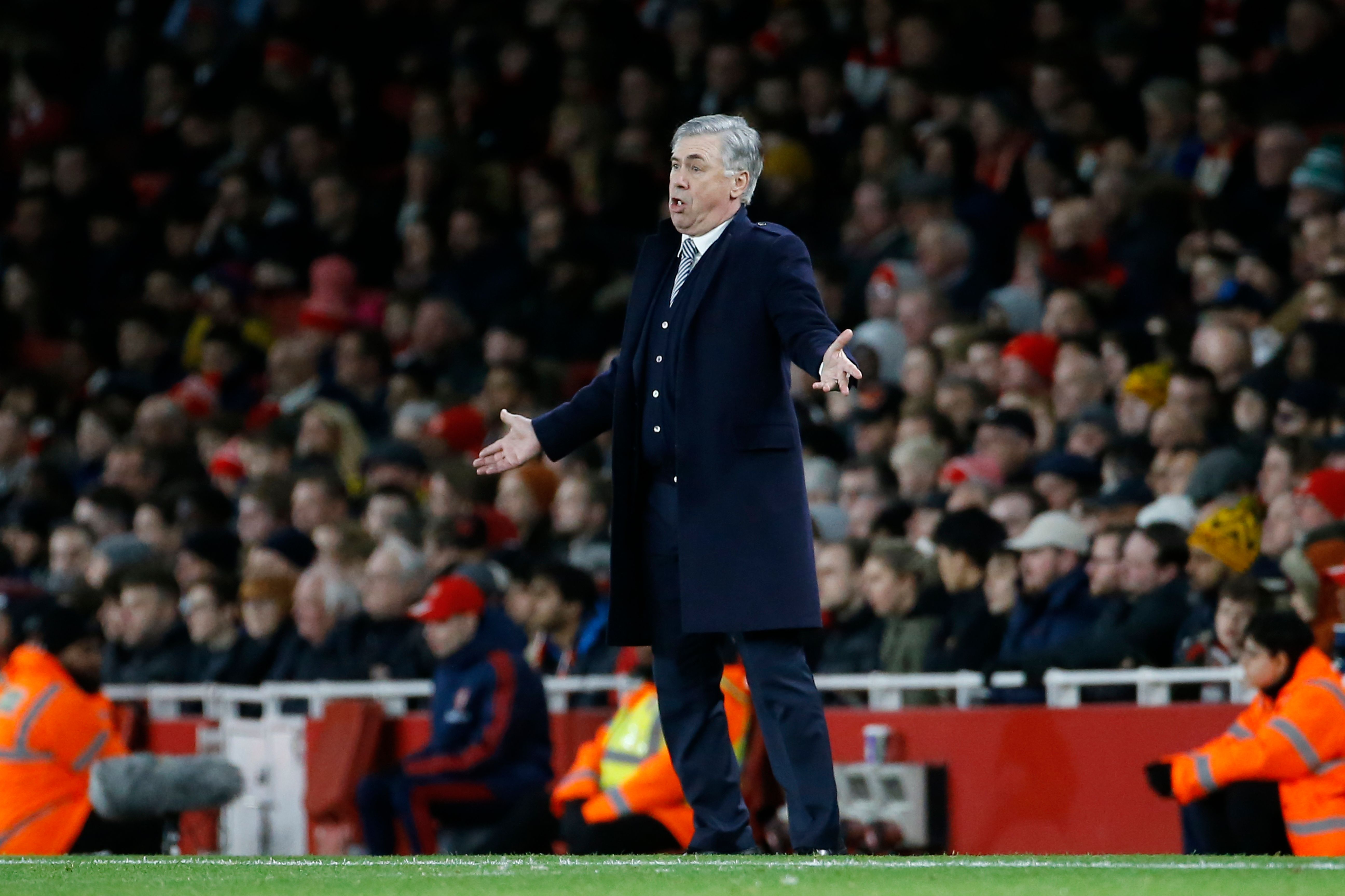 Pelatih Everton Carlo Ancelotti