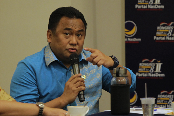 Wakil Ketua DPR-RI Bidang Industri dan Pembangunan Rachmat Gobel