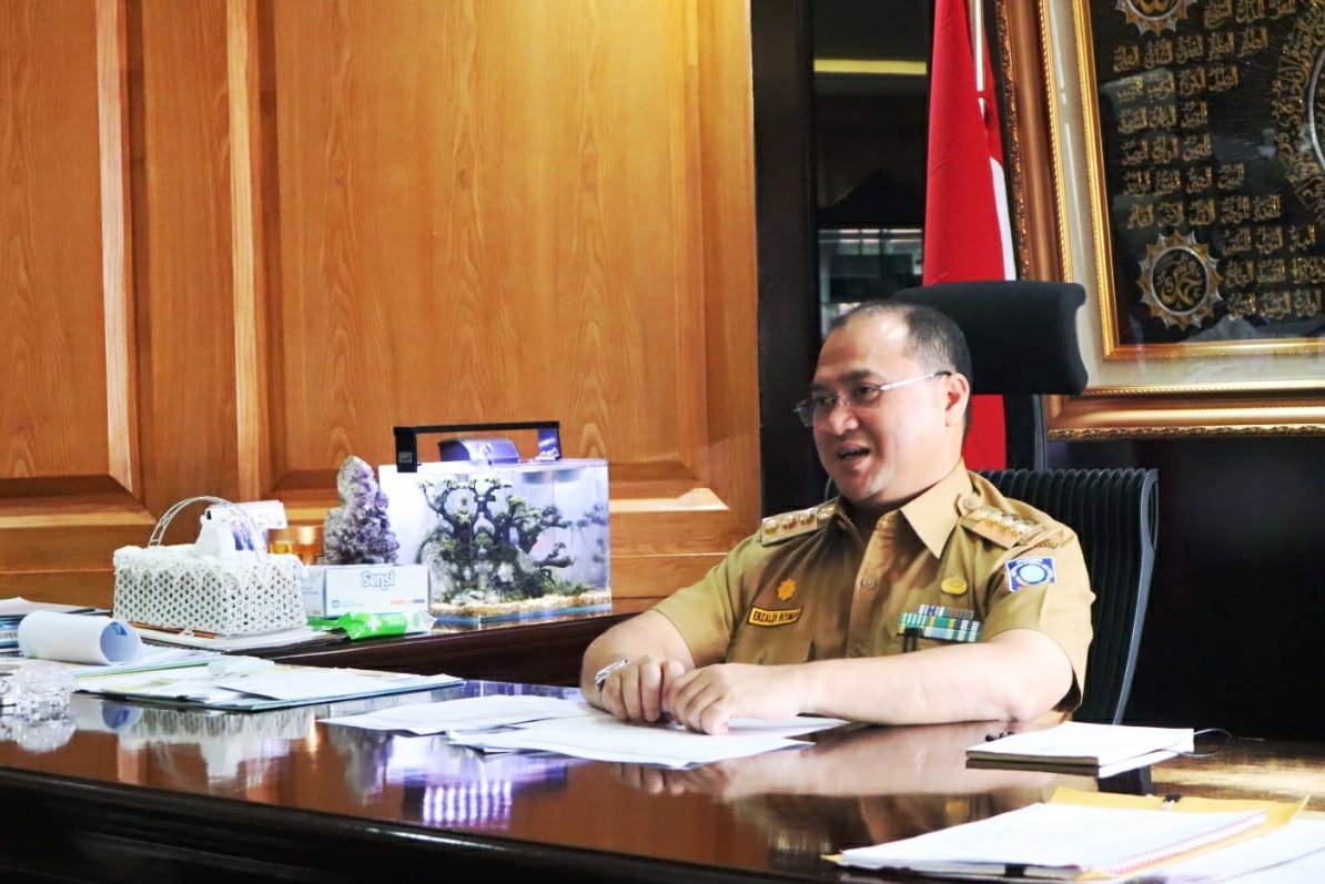 Gubernur Kepulauan Bangka Belitung Erzaldi Rosman 