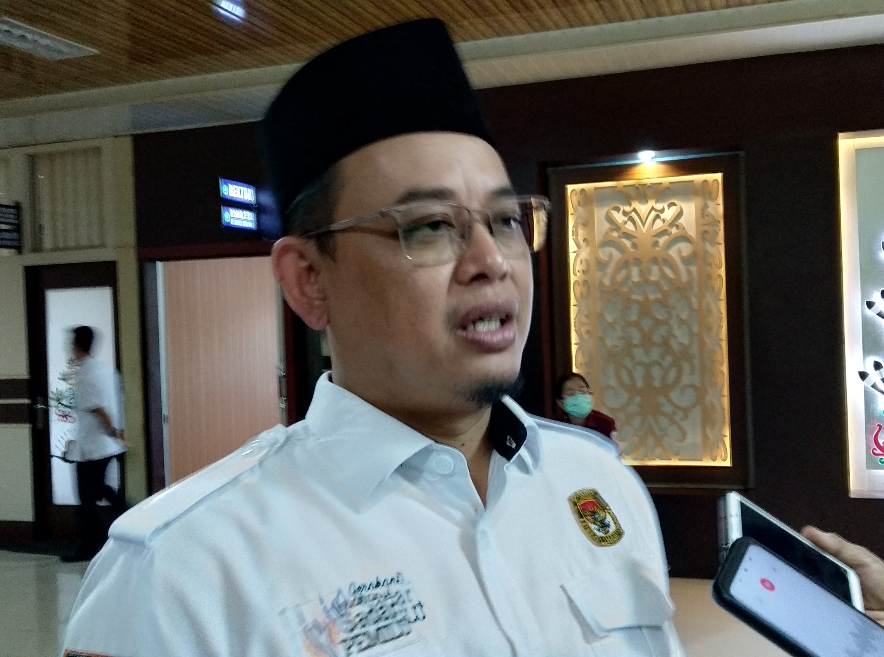 Ketua KPU Provinsi Kalteng Harmain Ibrahim