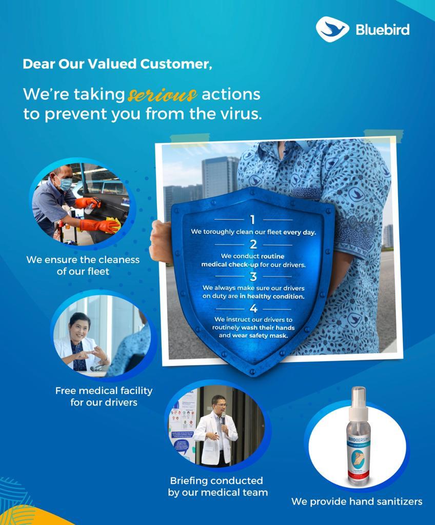 Langkah-langkah pencegahan di kendaraan umum