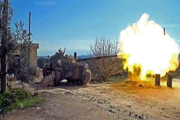 SERANGAN udara Rusia menewaskan sedikitnya 15 warga sipil di Idlib