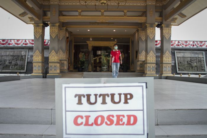 Ilustrasi - Museum Keris yang ditutup sementara waktu di Solo, Jawa Tengah, Sabtu (14/3/2020).