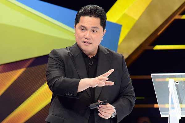 Menteri BUMN Erick Thohir.