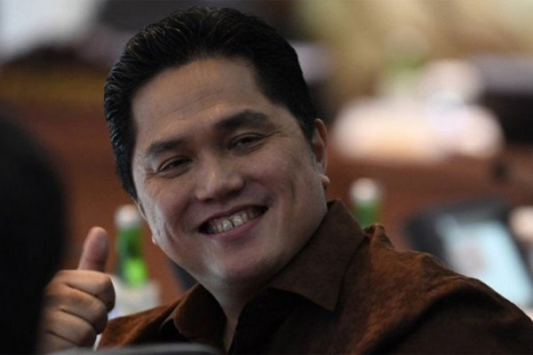 Menteri BUMN Erick Thohir 