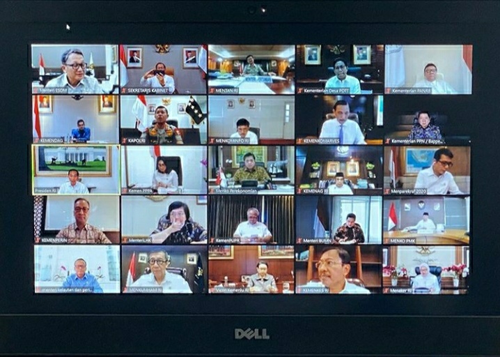 Ratas Digelar Melalui Video Conference