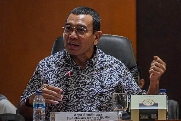 PENYELESAIAN KASUS JIWASRAYA Staf Khusus Menteri Badan Usaha Milik Negara (BUMN) Arya Sinulingga