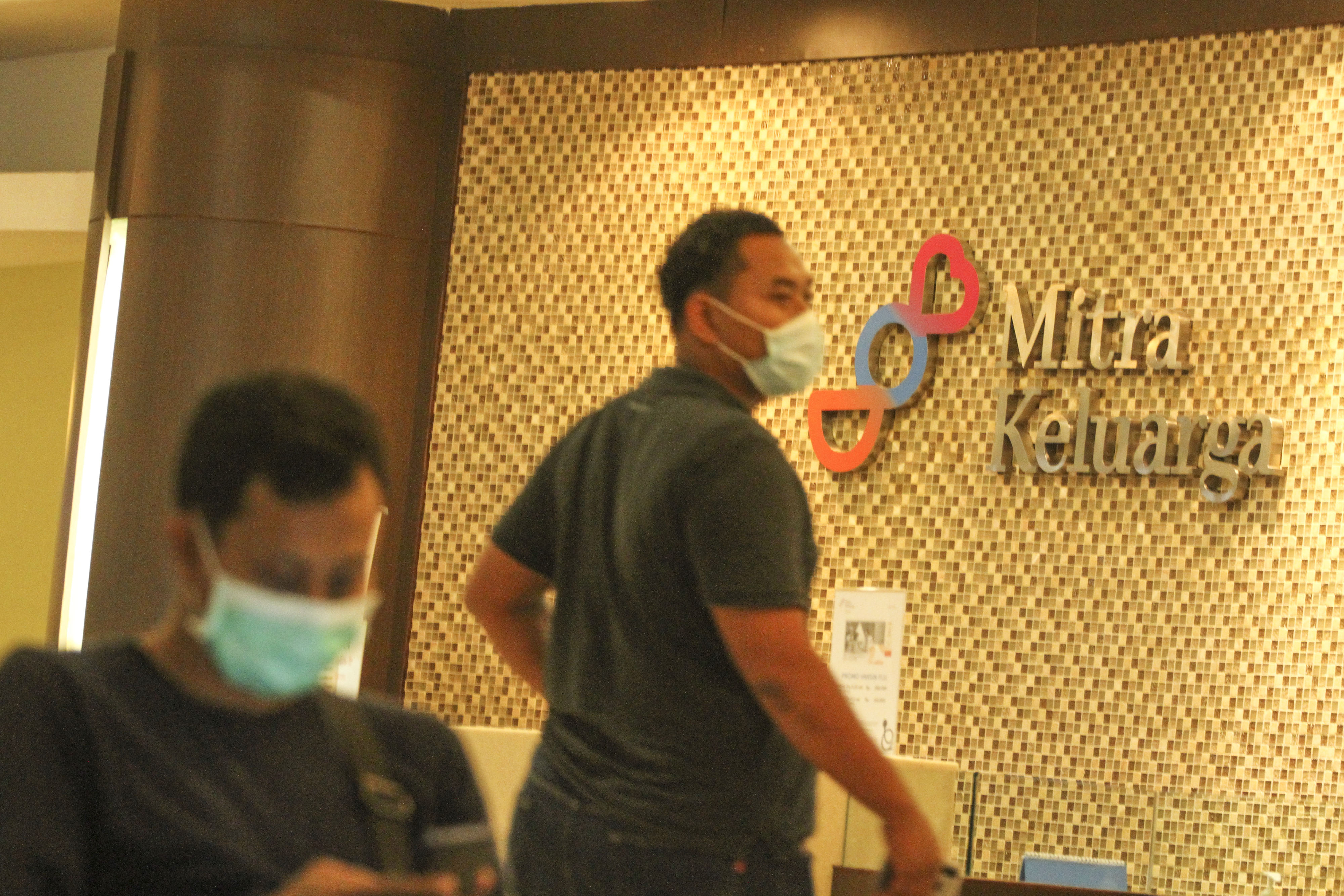  Suasana rumah sakit Mitra Keluarga di Depok, Jawa Barat, hari ini.