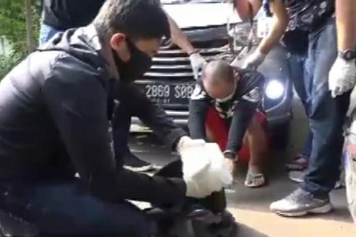 Penangkapan kurir 1 kilogram sabu di Jakarta Barat