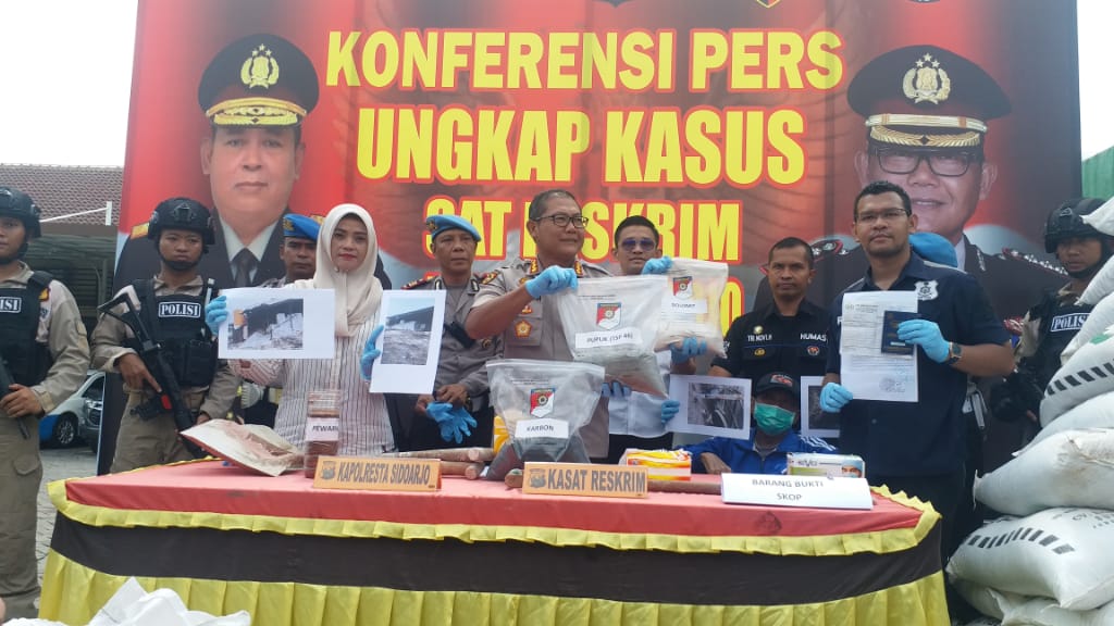  Polisi Bongkar Produsen Pupuk Palsu