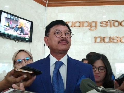 Menteri Komunikasi dan Informatika (Menkominfo) RI Johnny G Plate