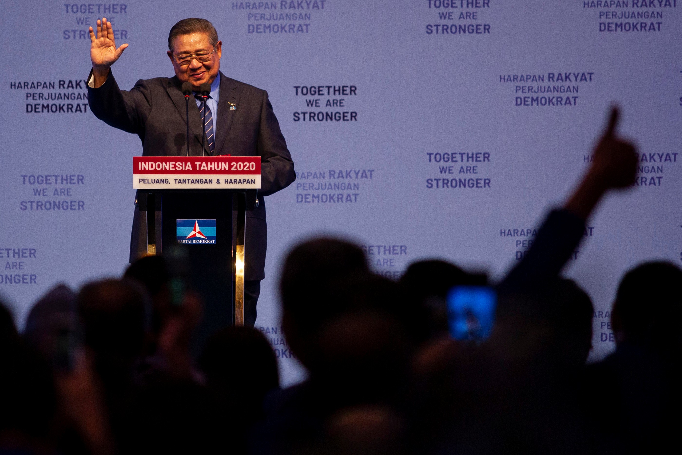 Ketua Umum Partai Demokrat Susilo Bambang Yudhoyono