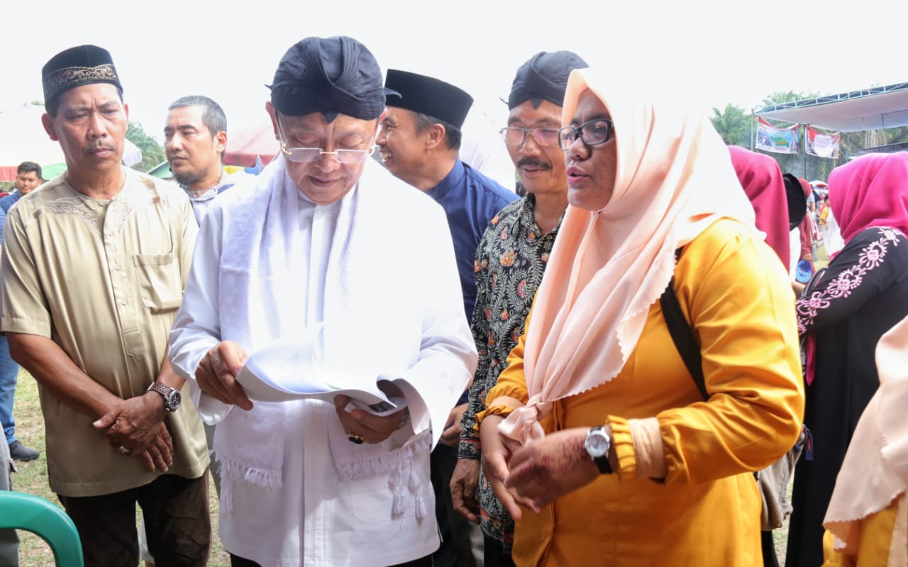 Bupati Sarolangun Cek Endra mendukung industri rumahan digallakn di perkotaan.