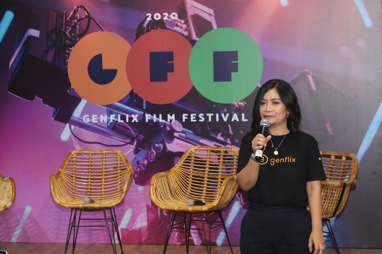 Greeny Dewayanti, pengagas dan Director Genflix. 