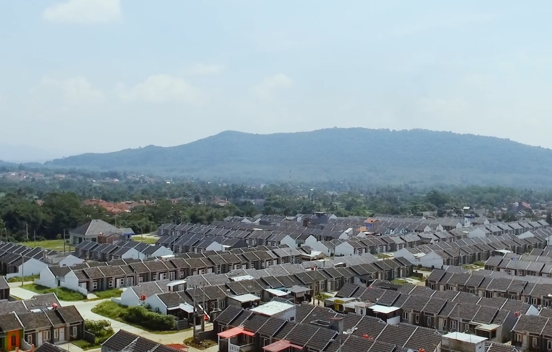 Ilustrasi kawasan perumahan yang dibiayai KPR FLPP