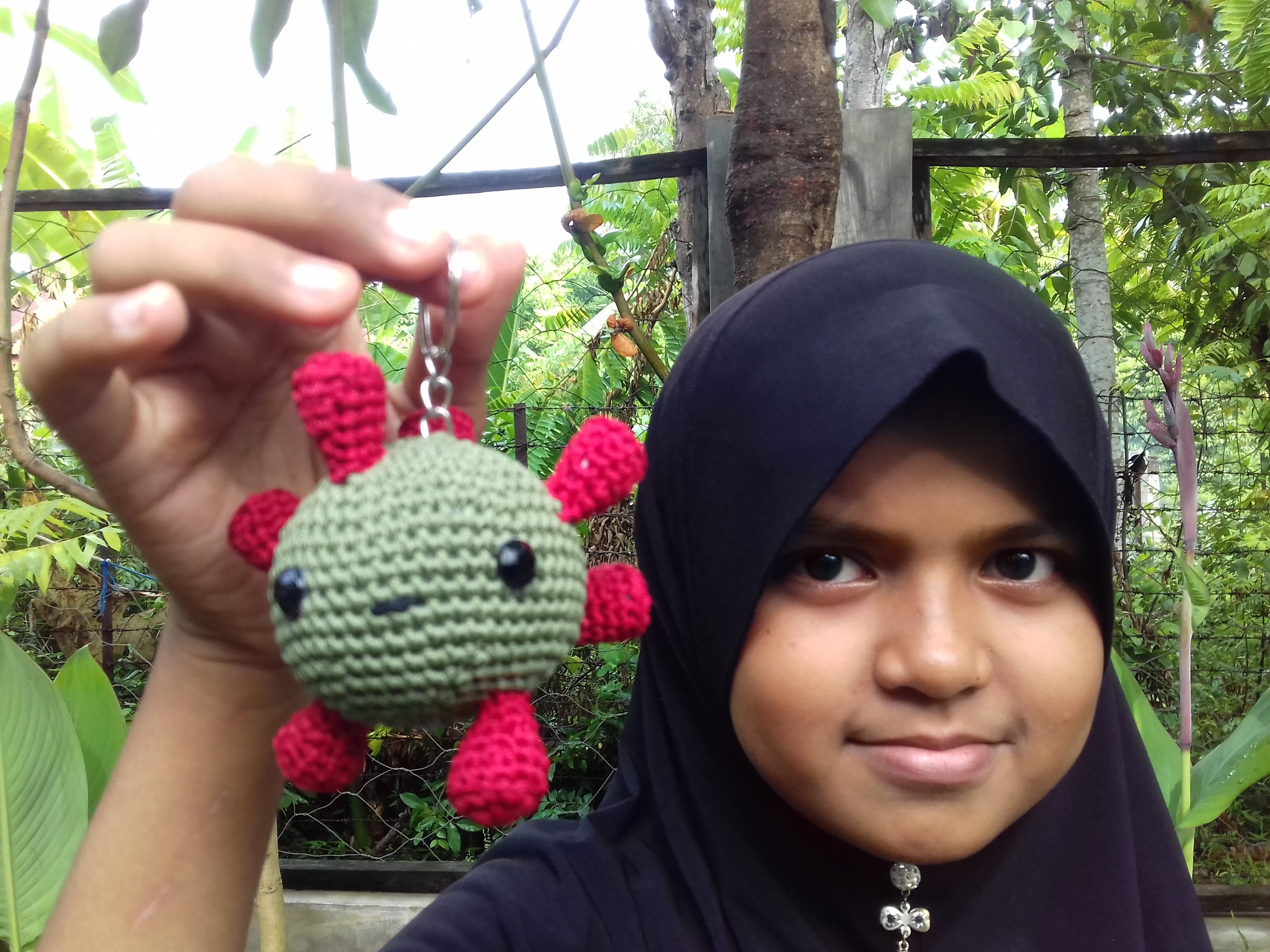 Ghina Zuraiha, Siswi kelas 11 SMA Sukma Bangsa, Gampoeng Pineung, Kecamatan Pekan Baro, Pidie 