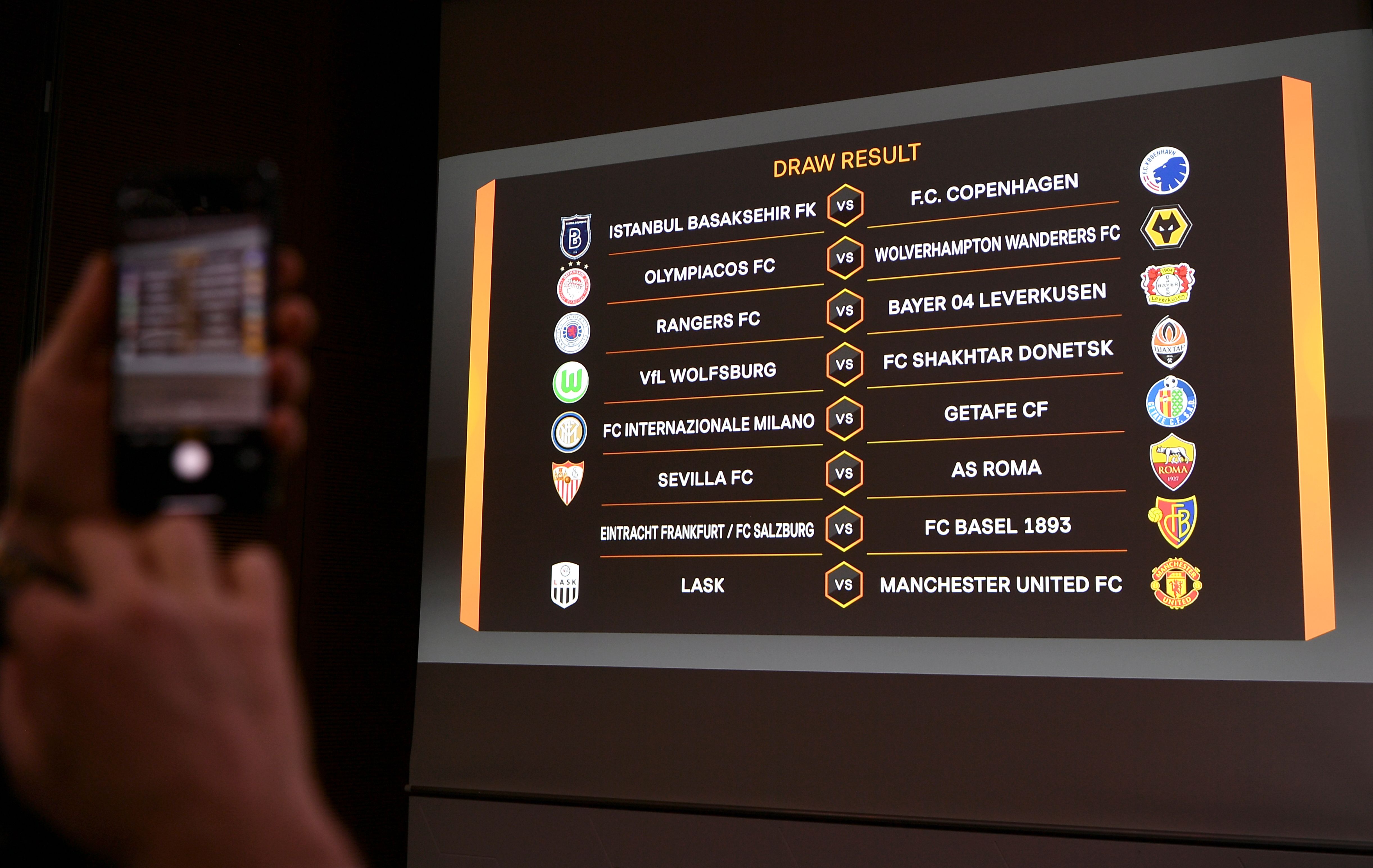 Hasil drawing Liga Europa