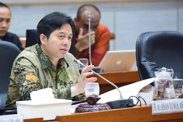 Wakil Ketua Komisi VIII DPR Ihsan Yunus.