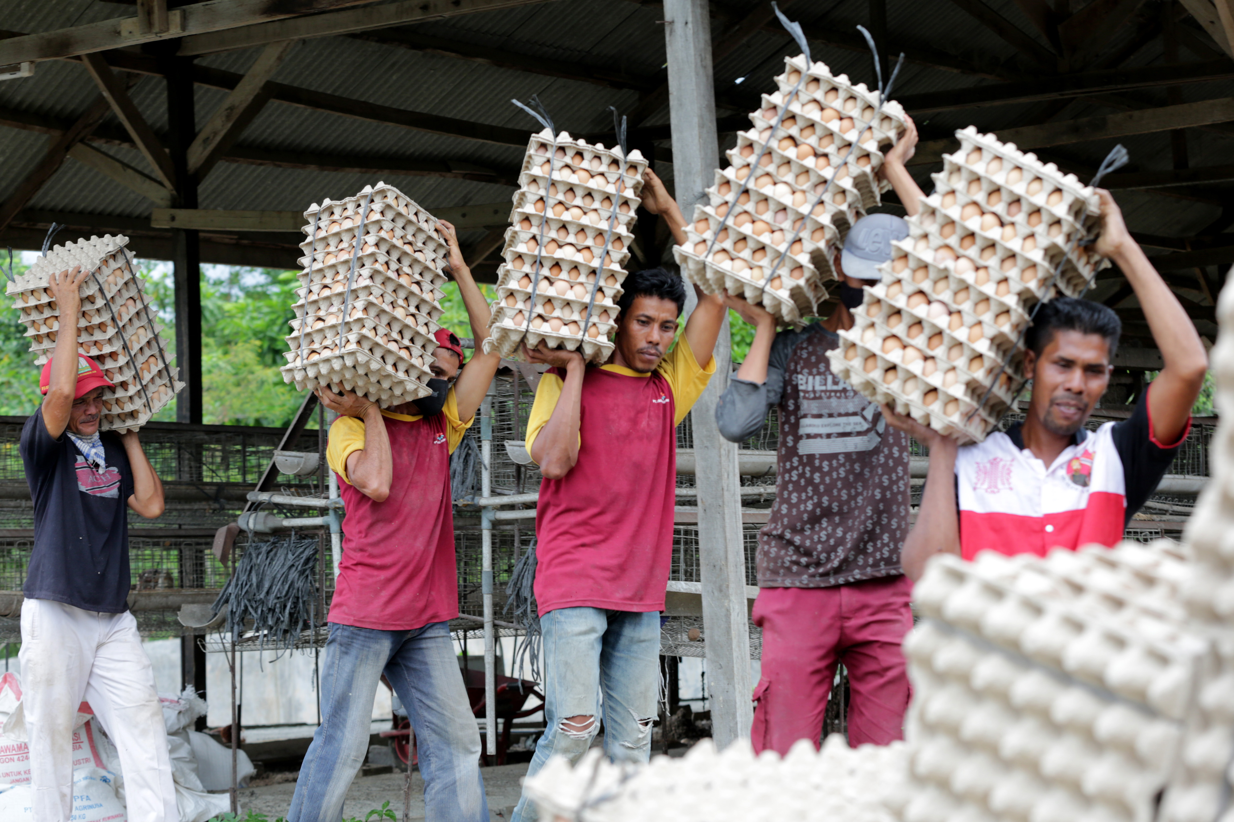 Ilustrasi pekerja harian lepas.