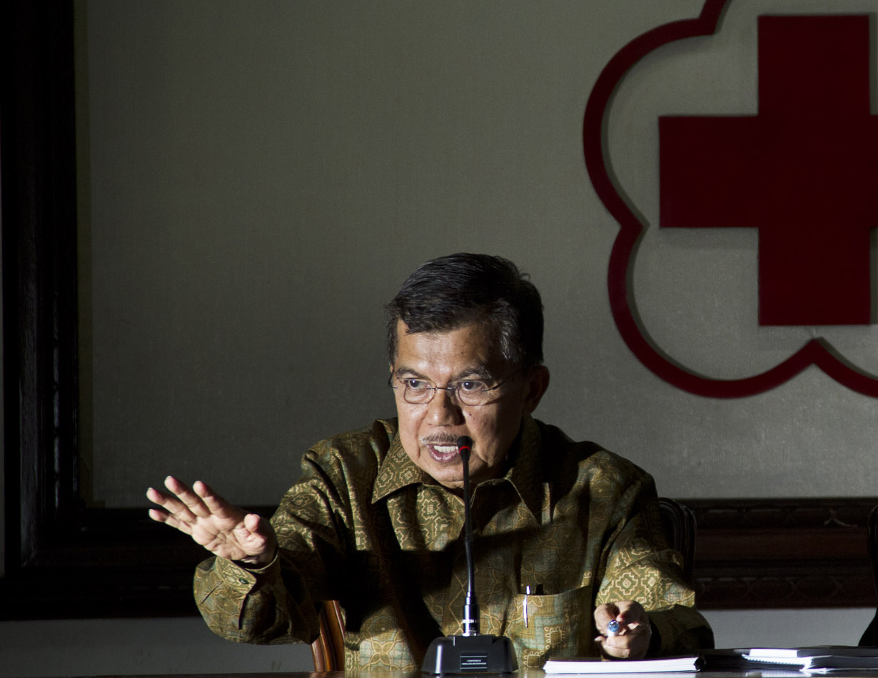 Ketua Umum PMI Jusuf Kalla.