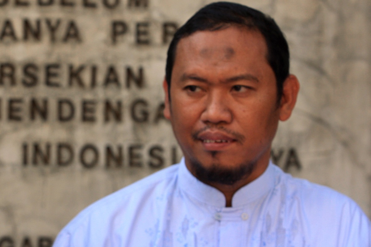 Eks pimpinan Jamaah Anshorud Tauhid (JAT) Jakarta yang juga mantan narapidana terorisme Haris Amir Falah